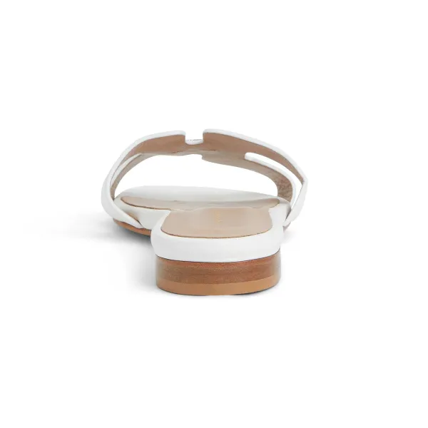 Bruno Magli Fina Single Band Sandal White White Leather Online