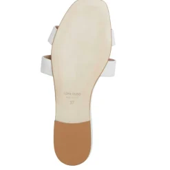 Bruno Magli Fina Single Band Sandal White White Leather Online