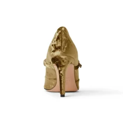 Bruno Magli Gemma Mary Jane Pump Olive Velvet Discount