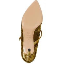 Bruno Magli Gemma Mary Jane Pump Olive Velvet Discount
