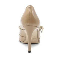 Bruno Magli Gemma Mary-Jane Leather Pump Honey Patent Best