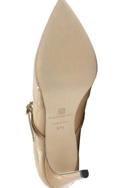 Bruno Magli Gemma Mary-Jane Leather Pump Honey Patent Best