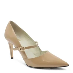 Bruno Magli Gemma Mary-Jane Leather Pump Honey Patent Online