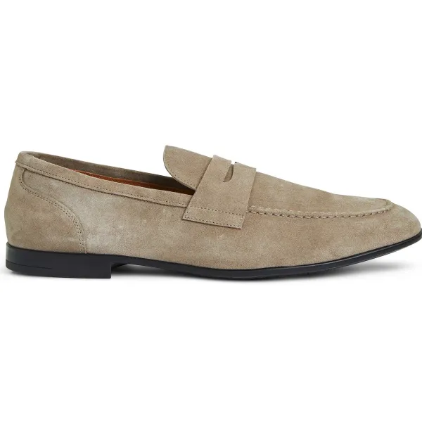 Bruno Magli Lastra Slip On Loafer Sand Suede Outlet