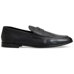 Bruno Magli Lastra Slip-On Leather Loafer-Black Black Leather Outlet