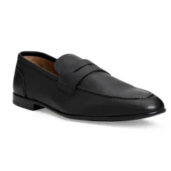 Bruno Magli Lastra Slip-On Leather Loafer-Black Black Leather Online
