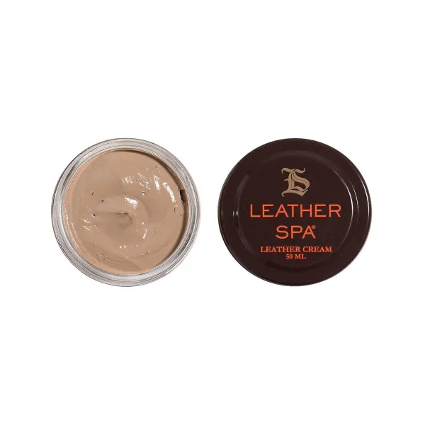 Bruno Magli Leather Spa Leather Cream - Natural