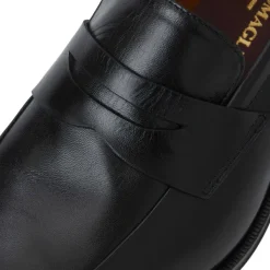 Bruno Magli Maioco Slip On Loafer Black Leather Hot