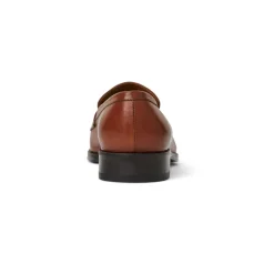 Bruno Magli Maioco Slip On Loafer Leather Cognac New