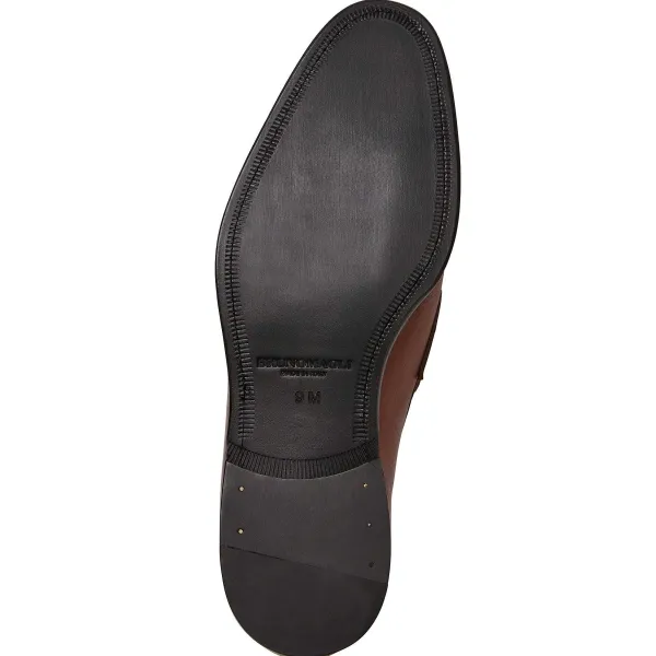 Bruno Magli Maioco Slip On Loafer Leather Cognac Discount