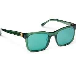 Bruno Magli Maris Limited Edition Women's Classic Square Frame Sunglasses Teal Discount