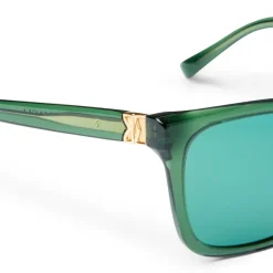 Bruno Magli Maris Limited Edition Women's Classic Square Frame Sunglasses Teal Discount