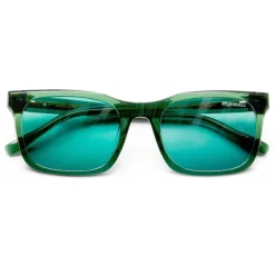 Bruno Magli Maris Limited Edition Women's Classic Square Frame Sunglasses Teal Discount