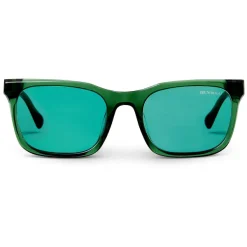 Bruno Magli Maris Limited Edition Women's Classic Square Frame Sunglasses Teal Discount