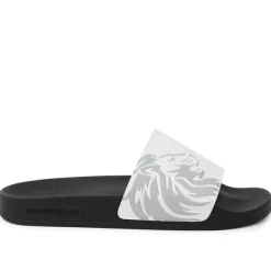 Bruno Magli Messe Shower Slide White Best