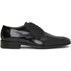 Bruno Magli Metti Oxford Black Leather Discount