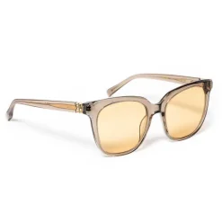 Bruno Magli Mona Square Acetate Sunglasses Nude