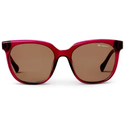 Bruno Magli Monas Limited Edition Women's Oversized Sunglasses Red Sale