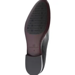 Bruno Magli Monet A-Line Patent Suede Smoking Slipper Black Discount