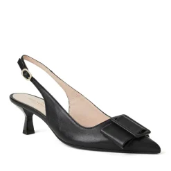 Bruno Magli Morena Slingback Pump Leather Black Outlet