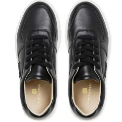 Bruno Magli Paola Platform Sneaker Leather Black Best