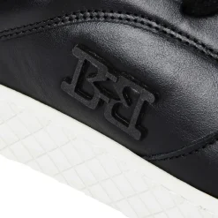 Bruno Magli Paola Platform Sneaker Leather Black Best