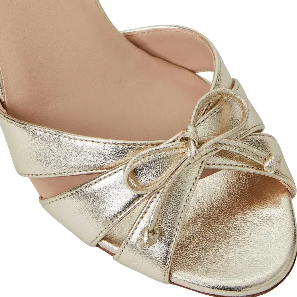 Bruno Magli Pema Pump Metallic Gold Hot