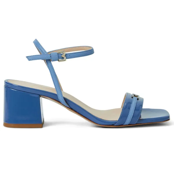 Bruno Magli Phoebe Sandal Blue Patent Blue Patent Leather Outlet