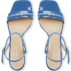 Bruno Magli Phoebe Sandal Blue Patent Blue Patent Leather Outlet