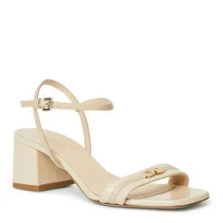 Bruno Magli Phoebe Sandal Patent Beige Discount