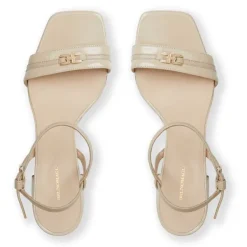 Bruno Magli Phoebe Sandal Patent Beige Discount