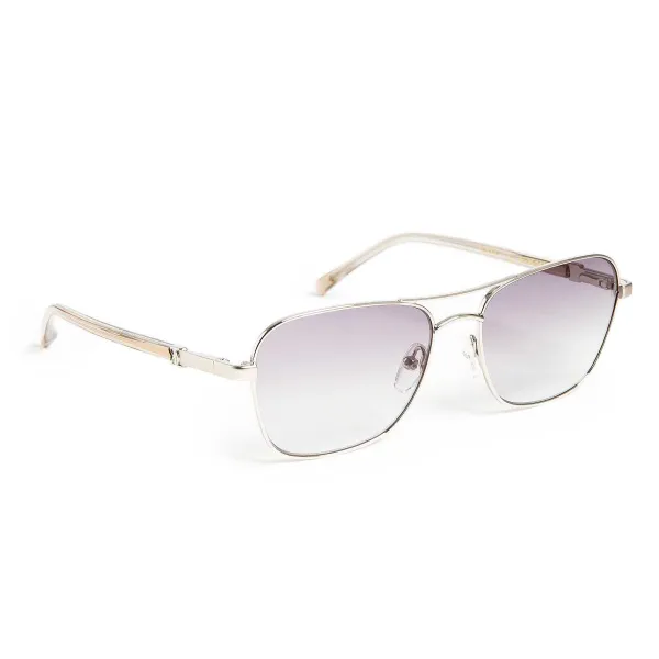 Bruno Magli Playa Aviator Sunglasses Silver Online
