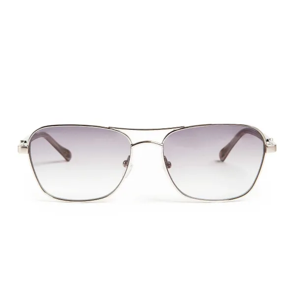 Bruno Magli Playa Aviator Sunglasses Silver Online