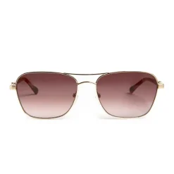 Bruno Magli Playa Aviator Sunglasses Gold Tortoise Outlet