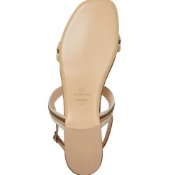 Bruno Magli Portia Sandal Brown/Natural Suede Brown Suede Hot
