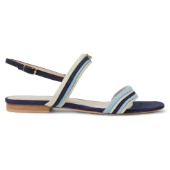 Bruno Magli Portia Sandal Navy/Blue/Sand Suede Navy Suede Discount