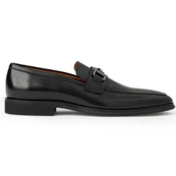Bruno Magli Raging Bit Leather Loafer Black Outlet