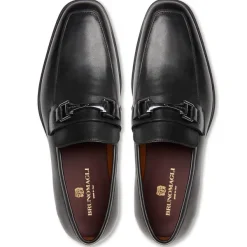 Bruno Magli Raging Bit Leather Loafer Black Outlet