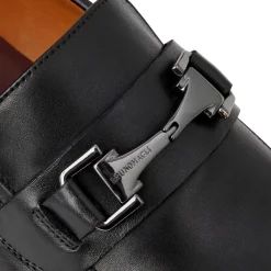 Bruno Magli Raging Bit Leather Loafer Black Outlet
