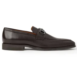 Bruno Magli Raging Bit Leather Loafer Brown Sale