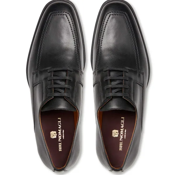 Bruno Magli Raging Lace Up Oxford Dark Brown Best