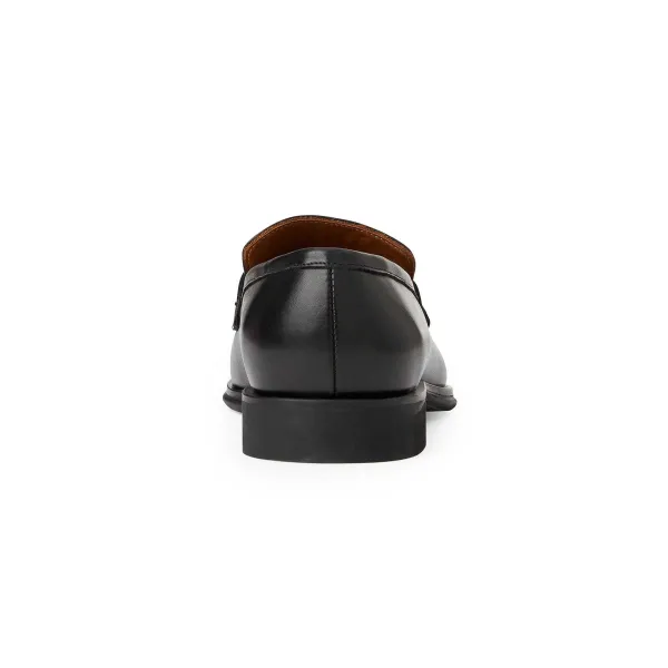 Bruno Magli Raging Leather Penny Loafer Black Hot