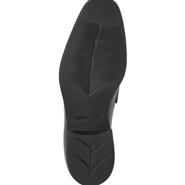 Bruno Magli Raging Leather Penny Loafer Black Hot