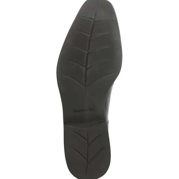 Bruno Magli Raging Leather Slip-On Black Leather Online