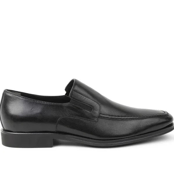 Bruno Magli Raging Leather Slip-On Black Leather Online