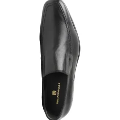 Bruno Magli Raging Leather Slip-On Black Leather Online