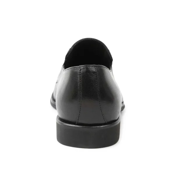 Bruno Magli Raging Leather Slip-On Black Leather Online