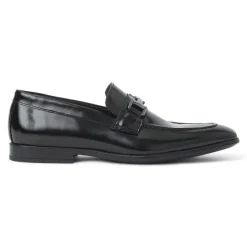 Bruno Magli Saffo Slip On Black Bit Loafer Black Leather Outlet