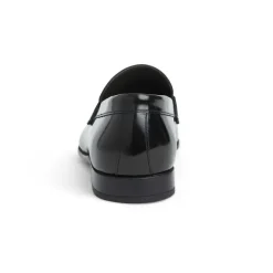 Bruno Magli Saffo Slip On Black Bit Loafer Black Leather Best