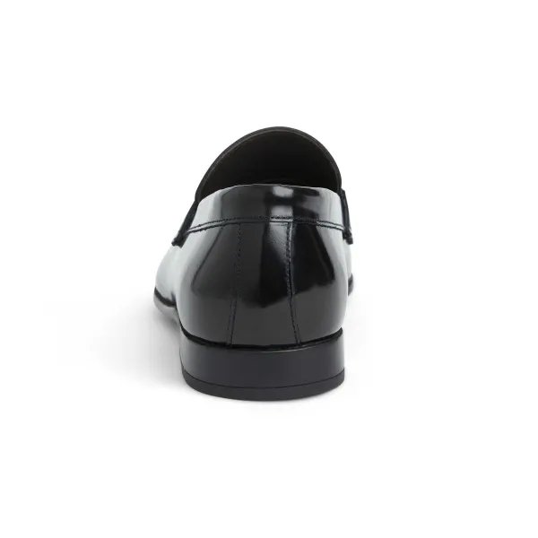 Bruno Magli Saffo Slip On Black Bit Loafer Black Leather Best